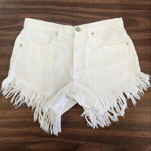 Blanknyc Womens Bright White Heavy